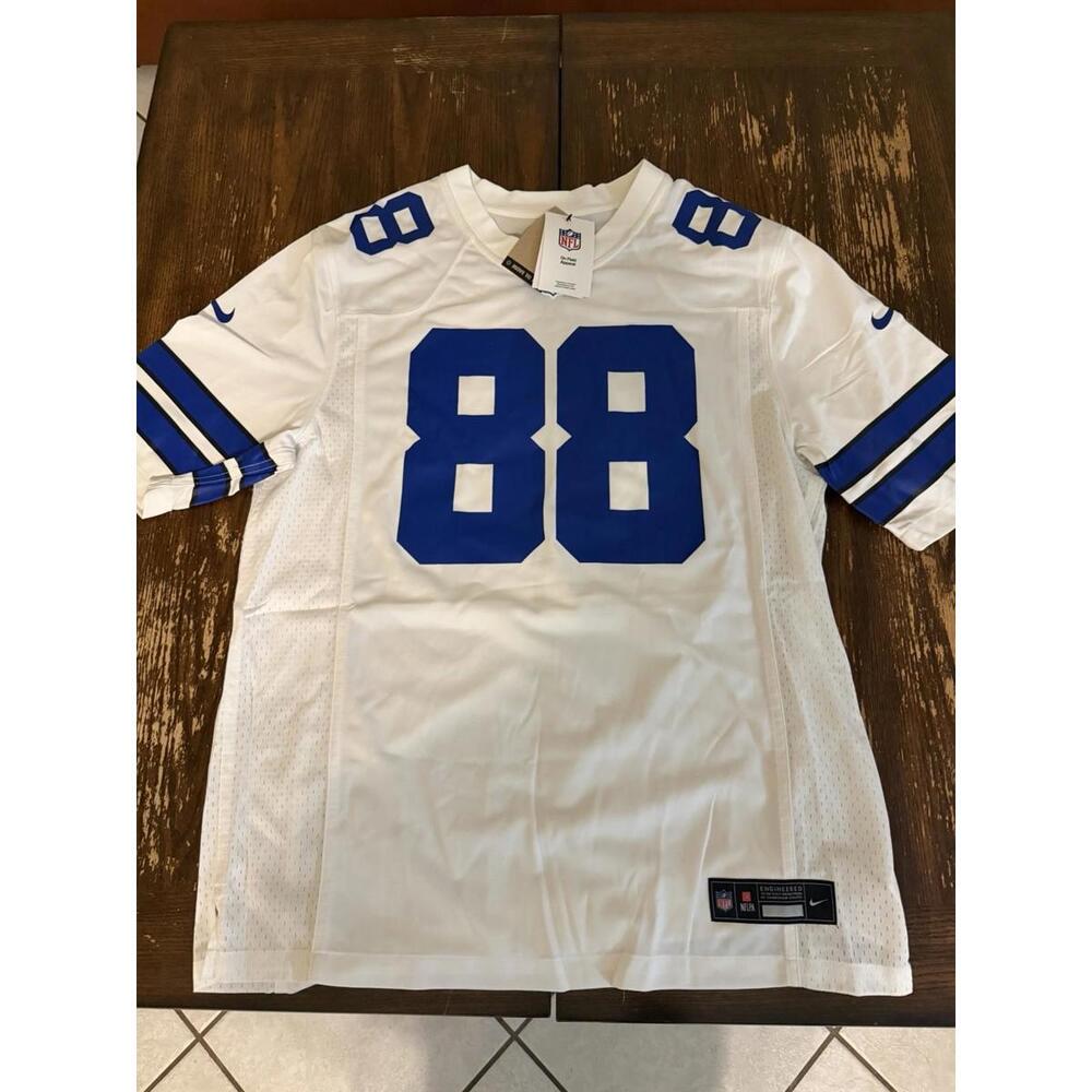 Nike CeeDee Lamb White Dallas Cowboys Game Team Jersey - Size L (NEW)